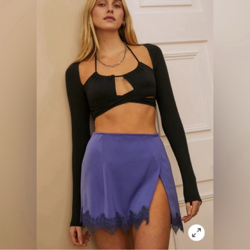 NWT Urban Outfitters Mini Lace Skirt